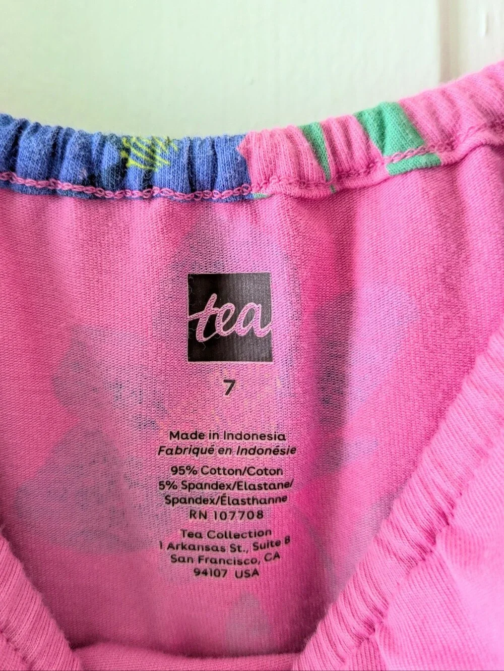 Tea Collection Sleeveless Flowered Top